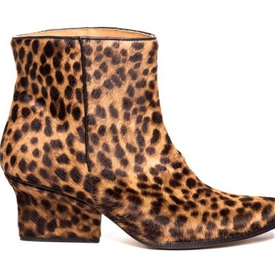 Denis ankle boots leopard print