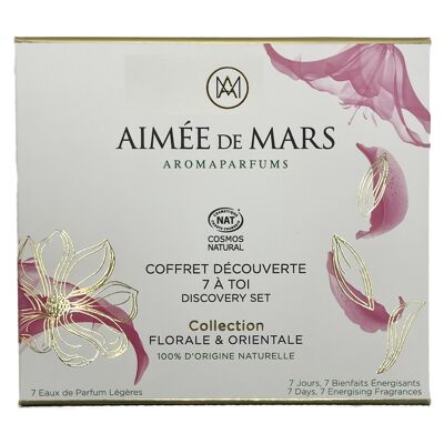 7 à toi – coffret découverte collection florale & orientale certifiée cosmos nat