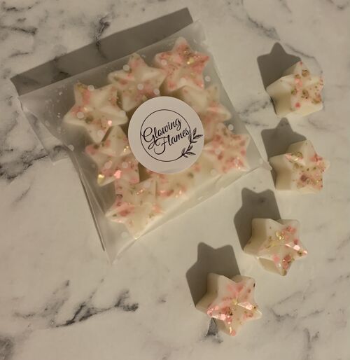 Vanilla wax melt Stars