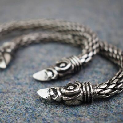 Bracelet viking corbeau d'Odin Chunky # 2