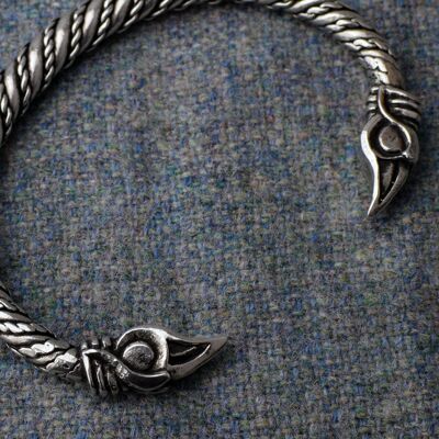 Petit bracelet Viking Corbeau d'Odin