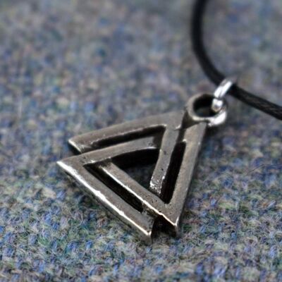 Small Valknut Viking Pendant