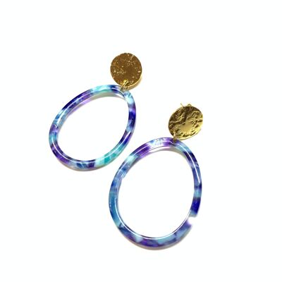 Blue Anita earrings