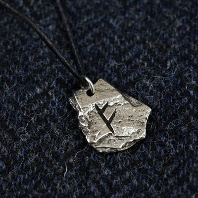 Pendentif rune viking Fehu