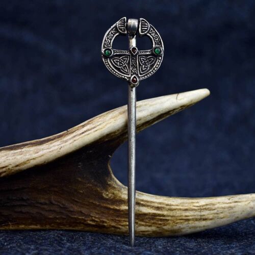 Pewter Replica Viking Age Ballinderry Ring Brooch