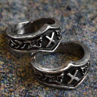 Anello con runa Gebo Lettera G - Regolabile
