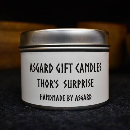 Thor's Hidden Hammer Pendant Candle Surprise