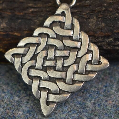 Durrow Celtic Knotwork Pendant