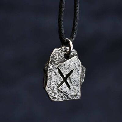 Gebo Viking Rune Pendant