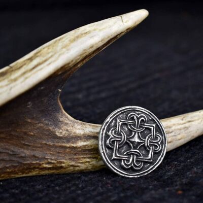 Borre Knot Replica Viking Disque Broche #2