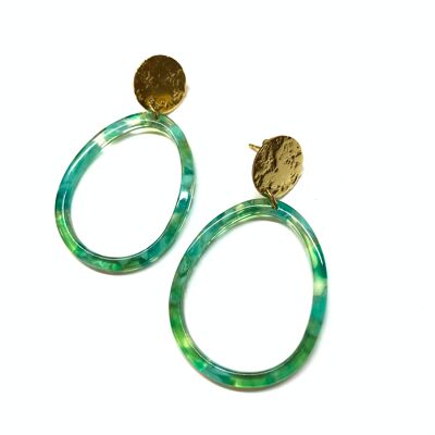 Green Anita earrings