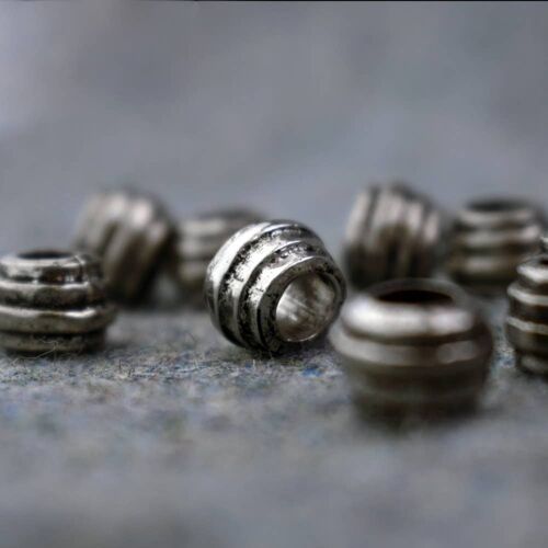 Viking Age Replica Skjoldhamn Pewter Beard Bead