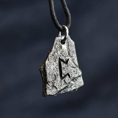 Peorth Viking Rune Pendant
