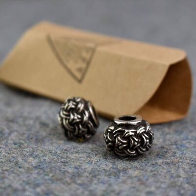 Borre Knotwork Viking Style Beard Bead