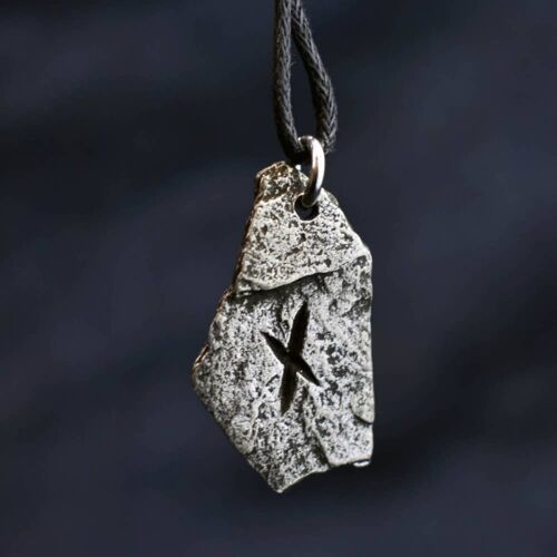Naudiz Viking Rune Pendant