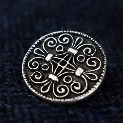 Réplica de Jorvik Broche de trabajo de pergamino de la época vikinga