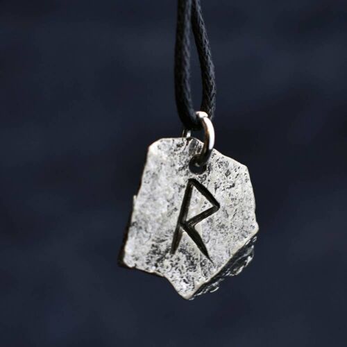 Raido Viking Rune Pendant