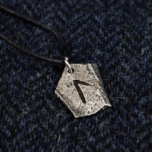 Laguz Viking Rune Pendant