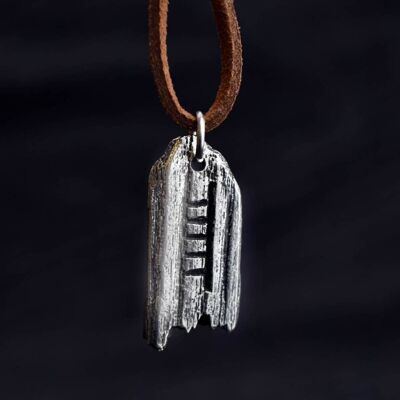 Cert Ogham Scottish Alphabet Pendant