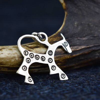 925 Sterling Silver Novgorod Horse Replica Viking Pendant