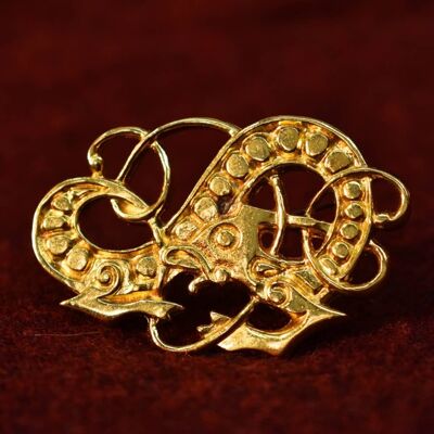 Spilla Luck of Lochland Viking Knotwork