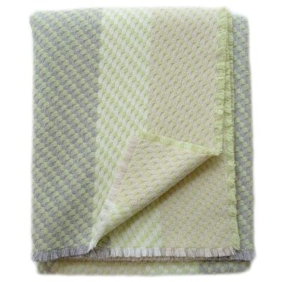 Leaf Green Throw 145 x 180 cm