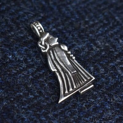 Pendentif Valkyrie réplique de l'âge viking en argent sterling 925