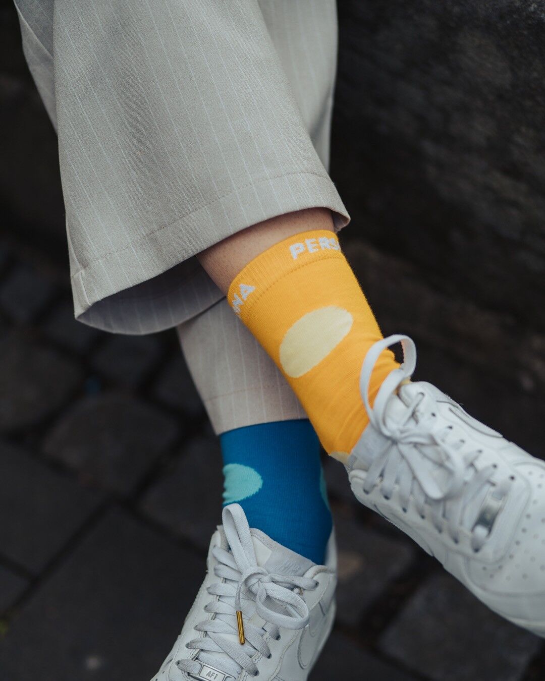 Notre boîte à chaussettes "Orange You Glad I Blue You Away"