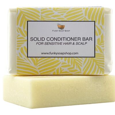 Solid Conditioner Bar For Sensitive Hair And Scalp, 1 Bar Of 95g