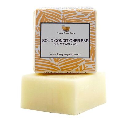 Solid Conditioner Bar For Normal Hair, Travel Size 1 Bar of 65g
