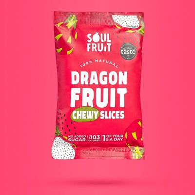 Soft Dried Dragon Fruit - 10 x 30g