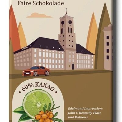 Chocolate del distrito de Schöneberg Berlín, orgánico