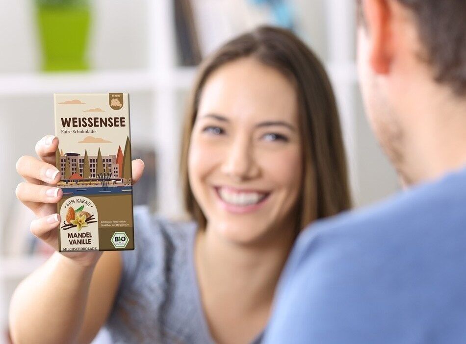 Weissensee Berlin Stadtteilschokolade, Bio