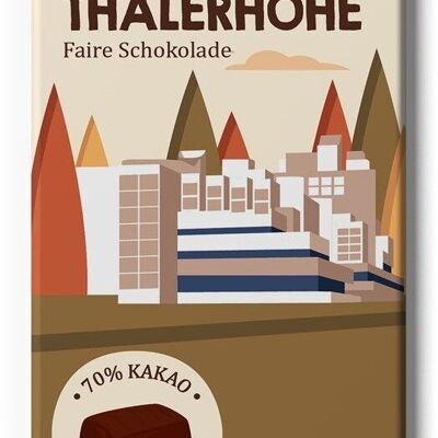 Schwantaler Höhe Nougat & Kürbiskern Fairtrade & Bio Schokolade