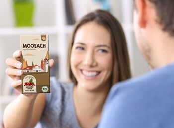 Moosach cerise, menthe, baies de poivre Chocolat équitable et biologique 3