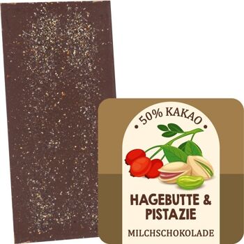 Obergiesing pistache & églantier Chocolat équitable & bio 4
