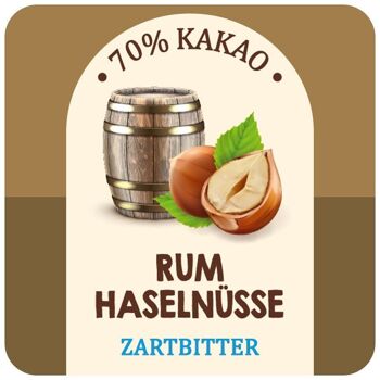 Rag rhum-noisettes Fairtrade & chocolat bio 2