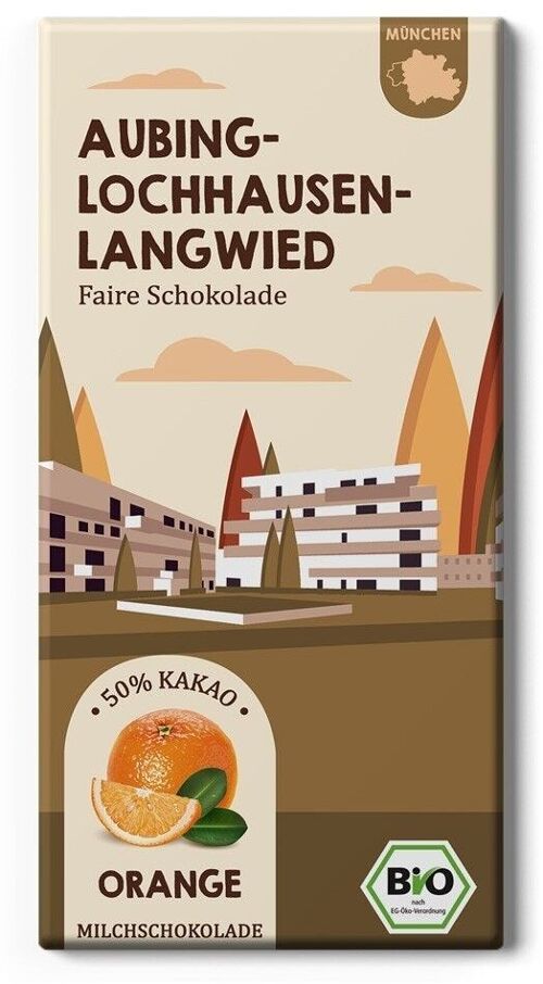 Aubing Lochhausen Langwied Orangen Fairtrade & Bio Schokolade