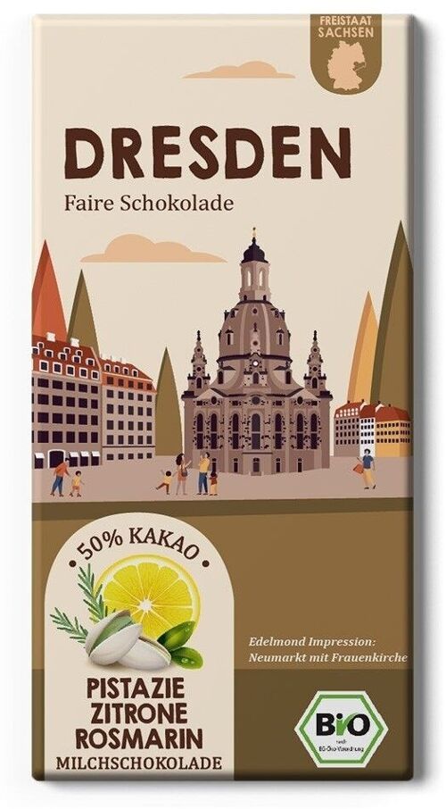 Dresden Fairtrade & Bio Stadtschokolade