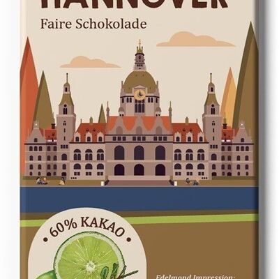 Hanover Fairtrade y chocolate orgánico de la ciudad