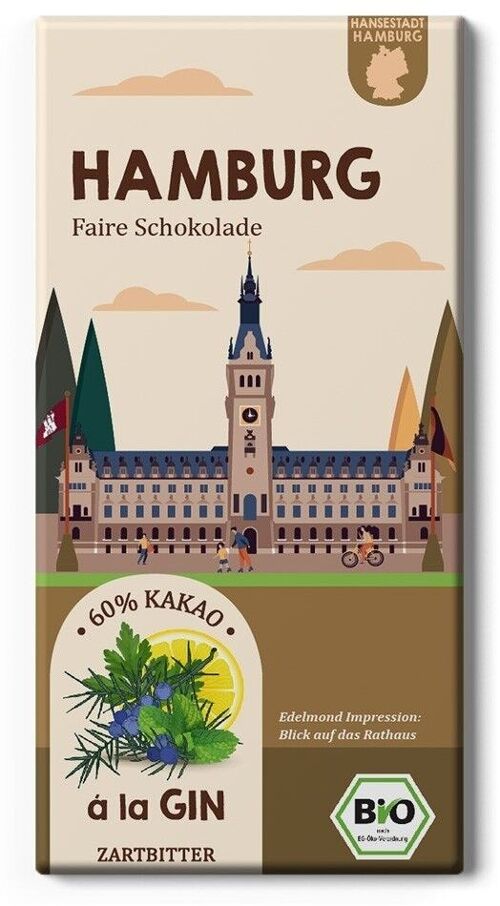 Hamburg fairtrade & bio stadt schokolade