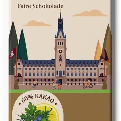 Hamburg fairtrade & bio stadt schokolade