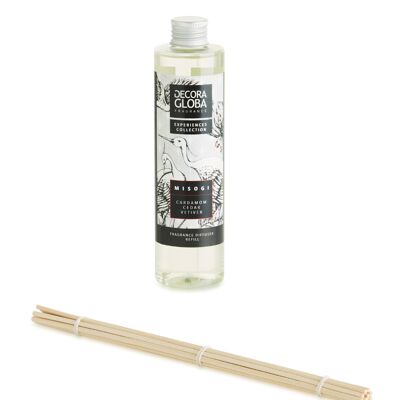 Mikado Air Freshener Refill - Spicy & Woody Fragrance - Misogi - 250ml/8.45fl.oz