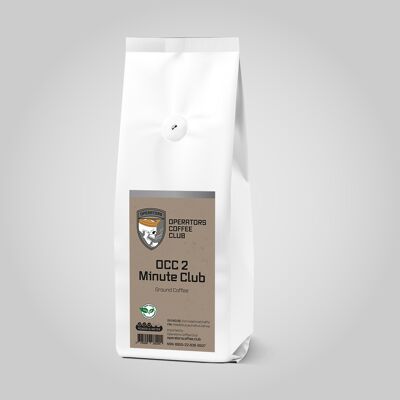 OCC 2 Minute Club Ground Coffee 250g