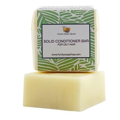 Solid Conditioner Bar For Oily Hair, Travel Size 1 Bar Of 65g