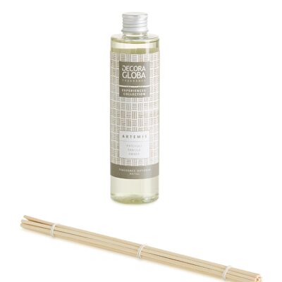 Recambio para Ambientador Mikado - Fragancia de Coco, Vainilla y Especias  - Artemis- 250ml/8.45fl.oz