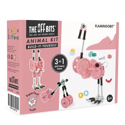 Kit modello FlamingoBit con Super Tool