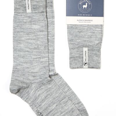Classic Inca Socks Light Gray