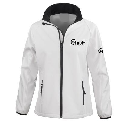 Women's Gaulf Softshell Jacket - S - White