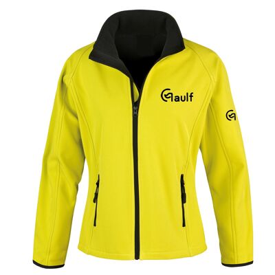 Women's Gaulf Softshell Jacket - M - Yellow